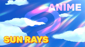 How to create ANIME Sun Rays in Clip Studio Paint (3 Methods)