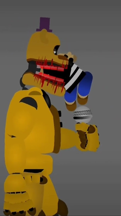 WAS THAT THE BITE OF 87?! #biteof87 #fnaf #fredbear #cryingchild #sticknodes #shorts