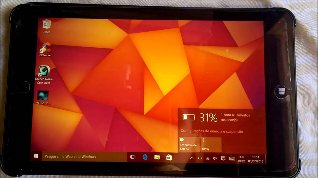 Windows 10 Technical Preview Build No Lenovo Thinkpad 8 Exclusivo Youtube