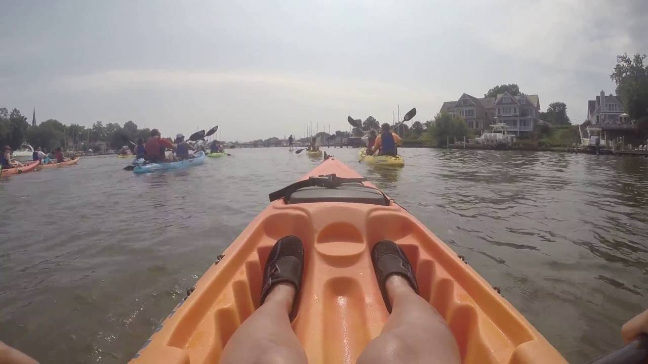 Kayaking from Truxton Park, Annapolis, MD YouTube
