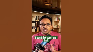 🚀 Const vs Final in Dart – What’s the BIG Difference? 🤯