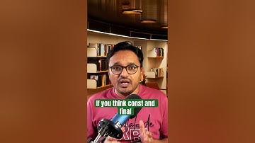 🚀 Const vs Final in Dart – What’s the BIG Difference? 🤯