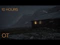 Whiteout Blizzard in Lofoten Norway | Howling Wind & Blowing Snow Ambience | Relax | Study | Sleep