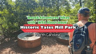 Hiking at the Historic Yates Mill Park, North Carolina