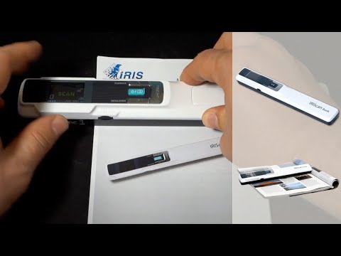 Je teste le scanner portatif Iriscan Book 3 - numérisation nomade de documents  [PEARLTV.FR]