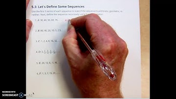 IM Algebra 2, Unit 1, Lesson 5, Activity 5.2 and 5.3