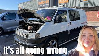 Vw T4 Van Life Failed Mot Then Ped Then The Battery Went