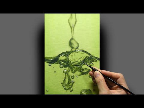 1日で油絵を完成させたいOhtani - YouTube