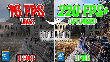 STALKER 2 - OPTIMIZE SETTINGS to get MAX FPS on ANY PC✅