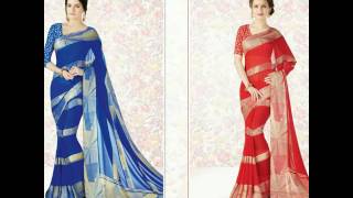 Vansh Exclusives Georgette sarees on Mirraw.com screenshot 5