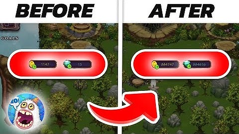 Infinite All These Diamonds Gems & Coins In My Singing Monsters Hack iOS Android 2025