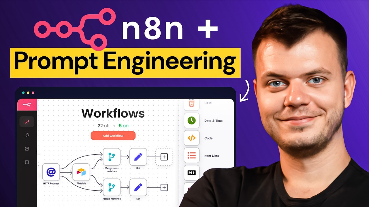 How to Prompt to Create the Best AI Agent With n8n - YouTube