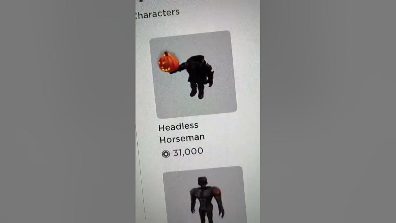 So I BOUGHT the HEADLESS HORSEMAN *$31,000 ROBUX!*