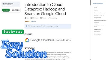 Introduction to Cloud Dataproc: Hadoop and Spark on Google Cloud | #qwiklabs | #arcade | #GCP123