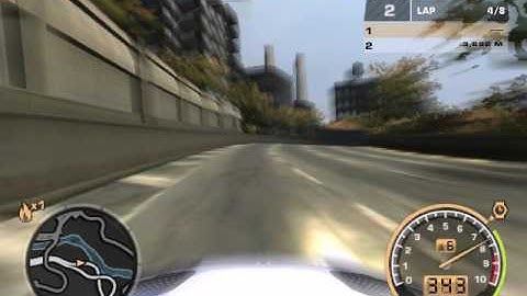 NFSMW City Perimeter BMW No N2O 1:24.41 (No Timebug) Lap by MJS