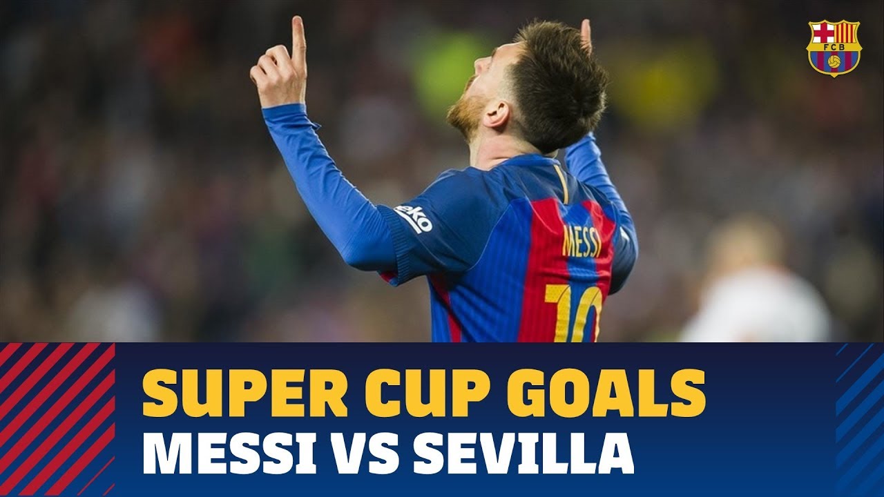 Barcelona vs. Sevilla score, recap: Messi makes history with Super Cup title ...