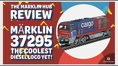 MARKLIN 37295 - The Ultimate Locomotive Every Model Train Lover Needs!