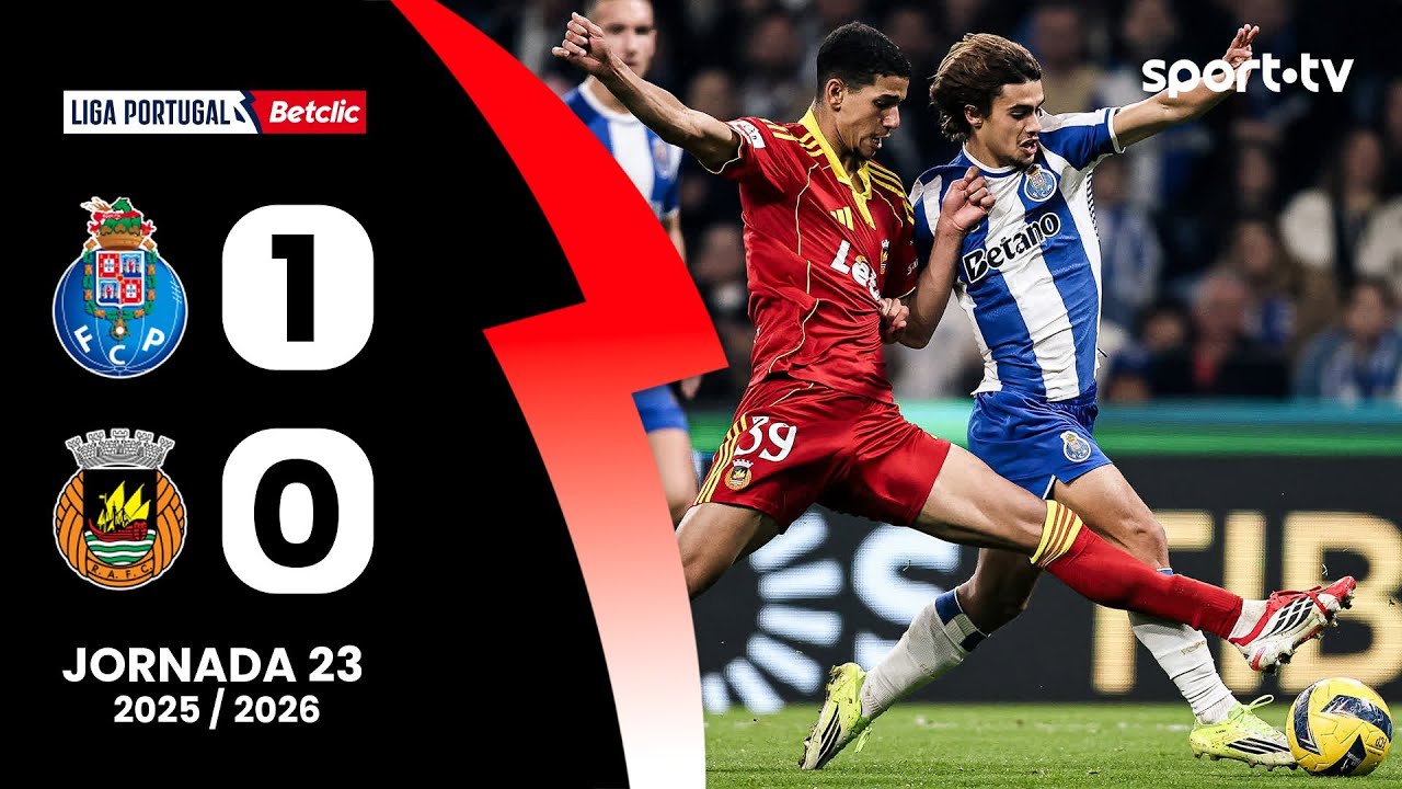 Resumo: FC Porto 1-0 Rio Ave - Liga Portugal Betclic | sport tv