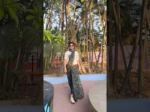 Styling my Saree Series Day -1 #shortvideo #sareestyling #drapingsaree #drapingstyle #ashortaday