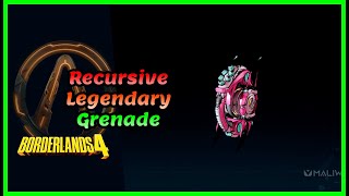Recursive | Legendary Grenade | Borderlands 4