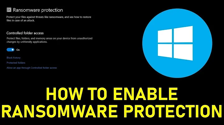 How to Enable Ransomware Protection in Windows Defender | Keep Your Files Safe! (2024)
