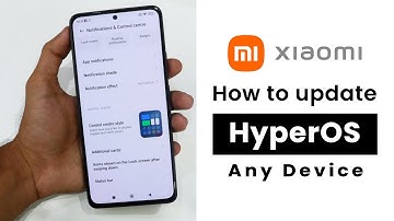 Update HyperOS in Xiaomi, Redmi Phones | Install HyperOs In Xiaomi Any Xiaomi, Redmi Devices