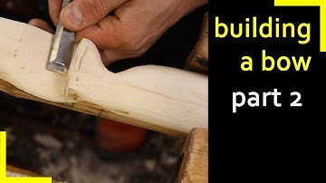 Building A Hazelnut Bow - Part 2 - Layout And Handle