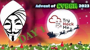 Advent of Cyber 2023 Day 1 Walkthrough: Cracking the Machine Learning Challenge (TryHackMe)