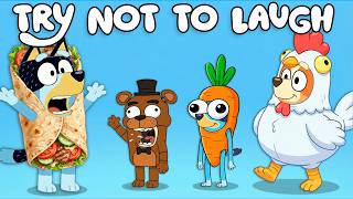 Bluey - Try Not To Laugh - Biningo Ytp Parody