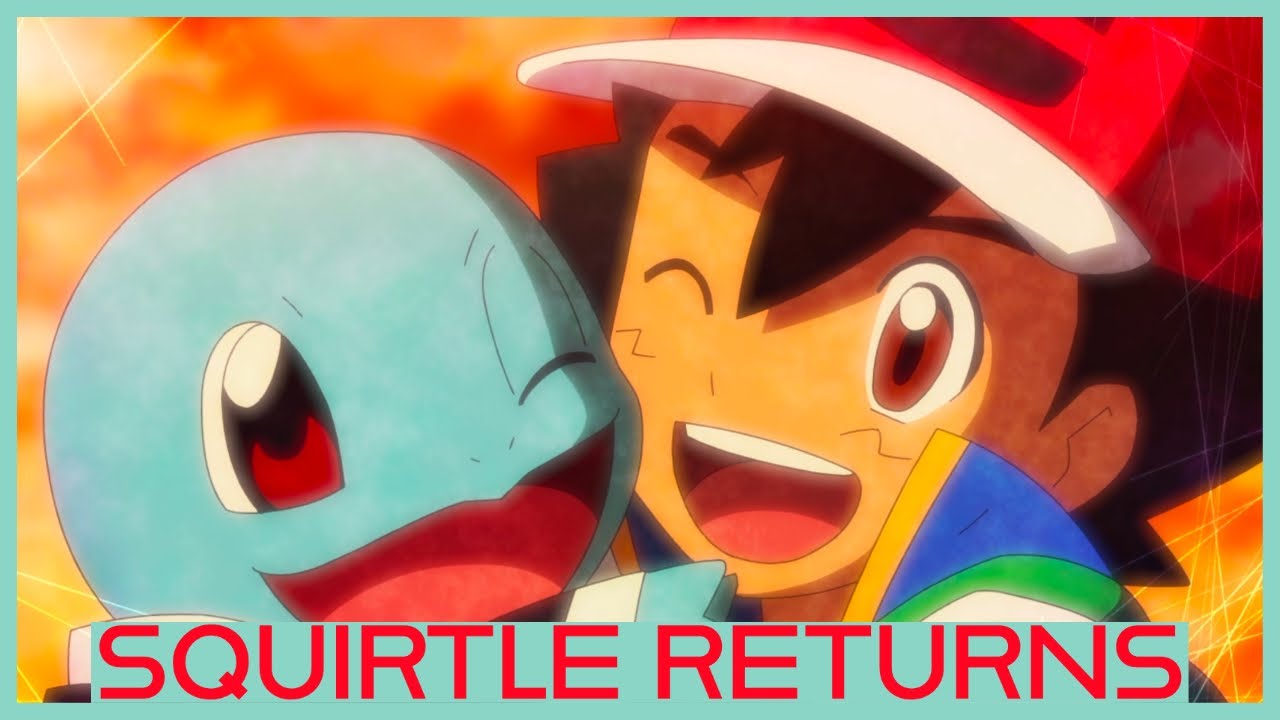 ASH REUNITES WITH SQUIRTLE! Pokemon Journeys Episode 141/Aim To Be A