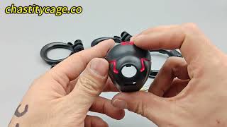Dog Head Chastity Cage