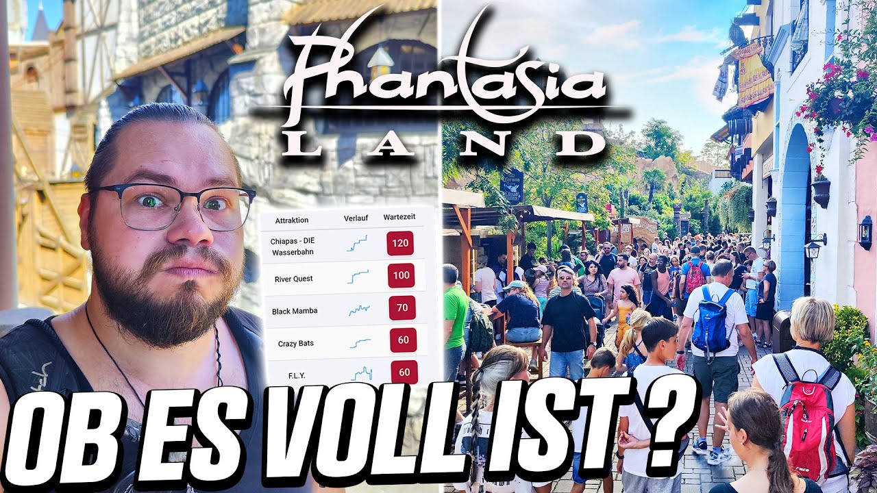 PHANTASIALAND Vlog August 2024 - DAS war VOLL! | Phantasialand Brühl