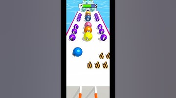 A-Z Run 💯🎱: All Levels Gameplay (Android,iOS) #shorts