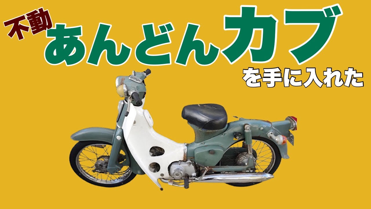 不動 あんどんカブを手に入れた！！ - YouTube