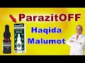 ParazitOFF Haqida Malumot ParazitOFF Narxi Uzbekistonda ParazitOFF Dori Narxi цена в ташкенте