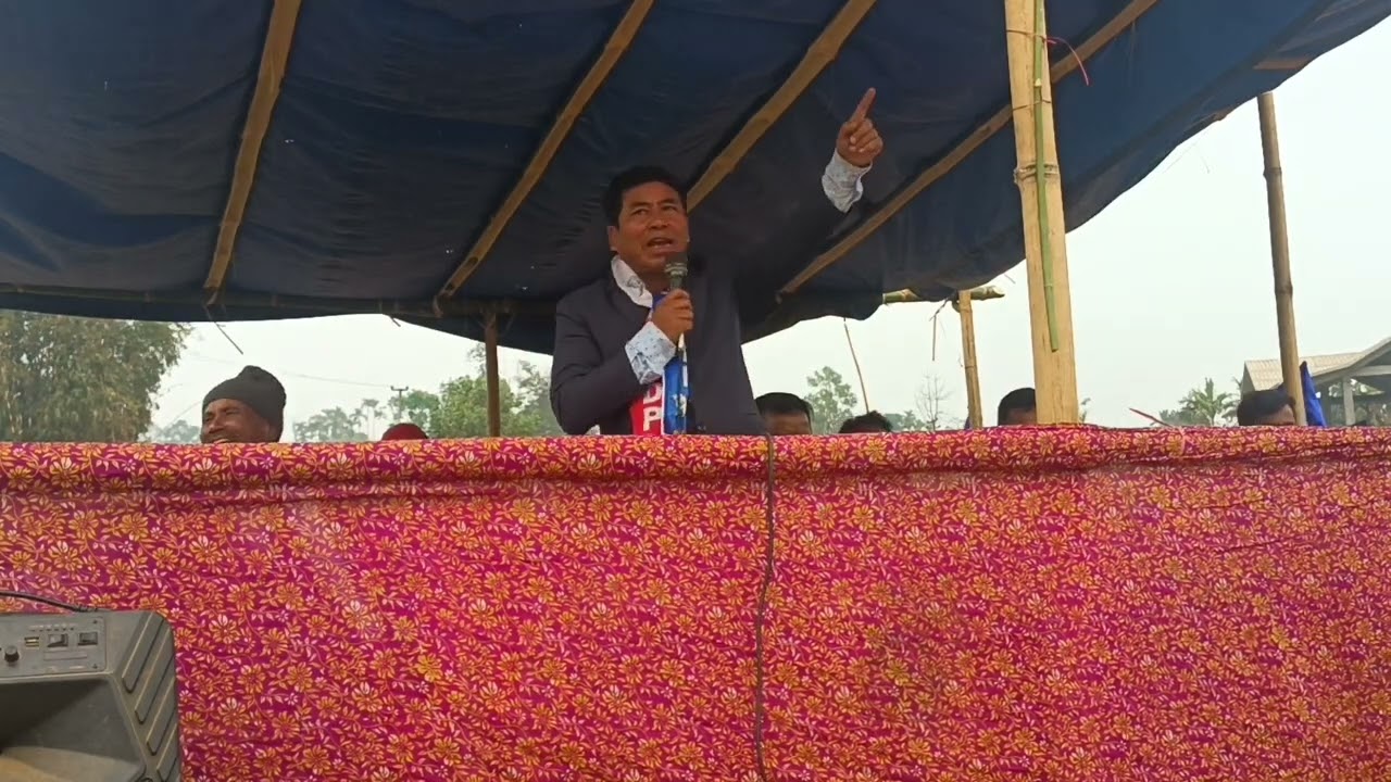 Election campaign ha Langdongdai..K.P.Pangniang