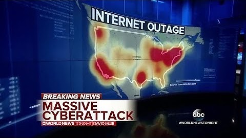 Massive Cyber Attack targets United States Internet Infrastructure - Homeland Security