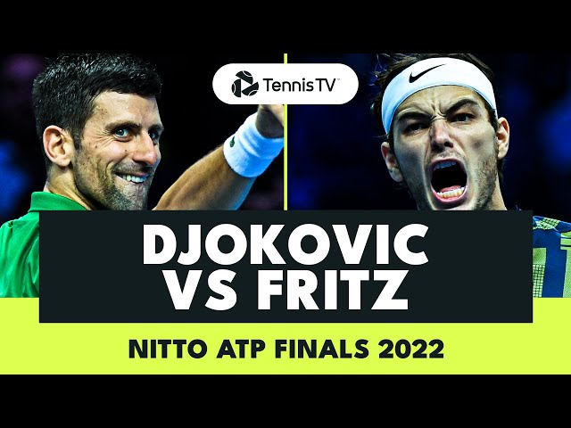 Melhores momentos Novak Djokovic x Taylor Fritz pelo ATP Finals (2-0)