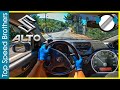 Suzuki Alto 1.0 68HP (2012) POV TEST DRIVE ONBOARD Greece 🌴