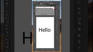 text kerning illustrator trick