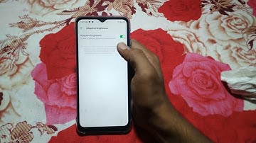 how to turn off outo brightness mode infinix hot8