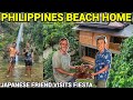 FILIPINO FIESTA WITH JAPANESE FRIEND - Philippines Beach Home In Mindanao