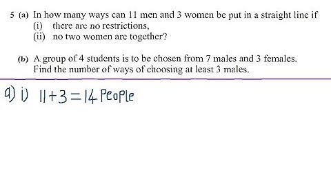 PERMUTATIONS AND COMBINATIONS-2024 Additional mathematics external G12 ECZ exam Q5 P2