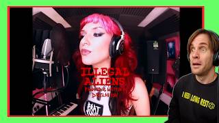 Delilah Bon - ILLEGAL ALIENS (Official Lyric Performance Video) | FIRST TIME REACTION