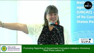 Validation Workshop (Monday, May 22nd 2023)