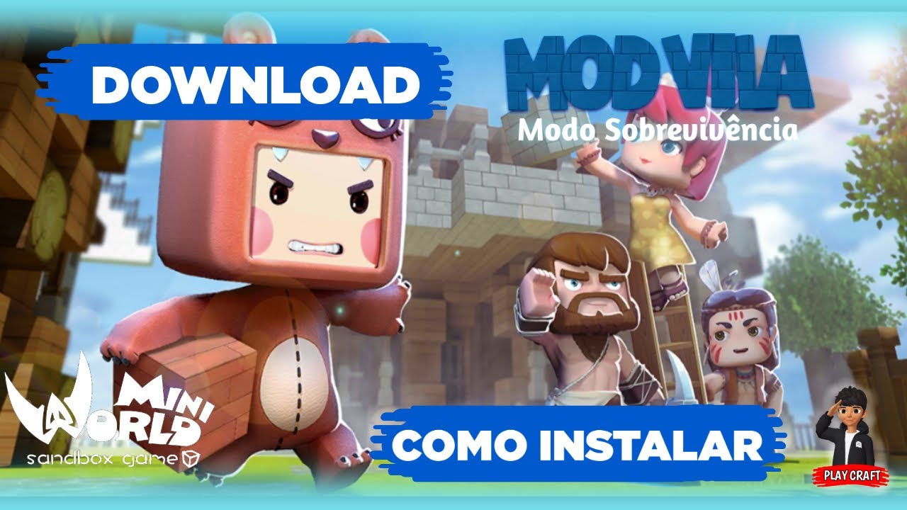 Mini World tem estilo de Minecraft e download grátis; veja requisitos