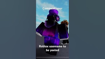 Comment your Roblox username to be yeeted #roblox #funny #rip