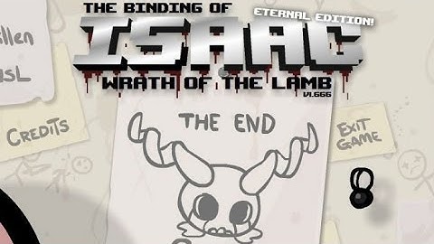The Binding of Isaac: Hard Mode - Eternal Satan Kill - Cain (Full Run)