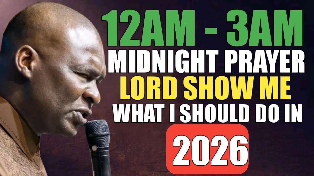 12AM - 3AM MIDNIGHT PRAYER, LORD SHOW ME WHAT I SHOULD DO IN 2026 - APOSTLE JOSHUA SELMAN 