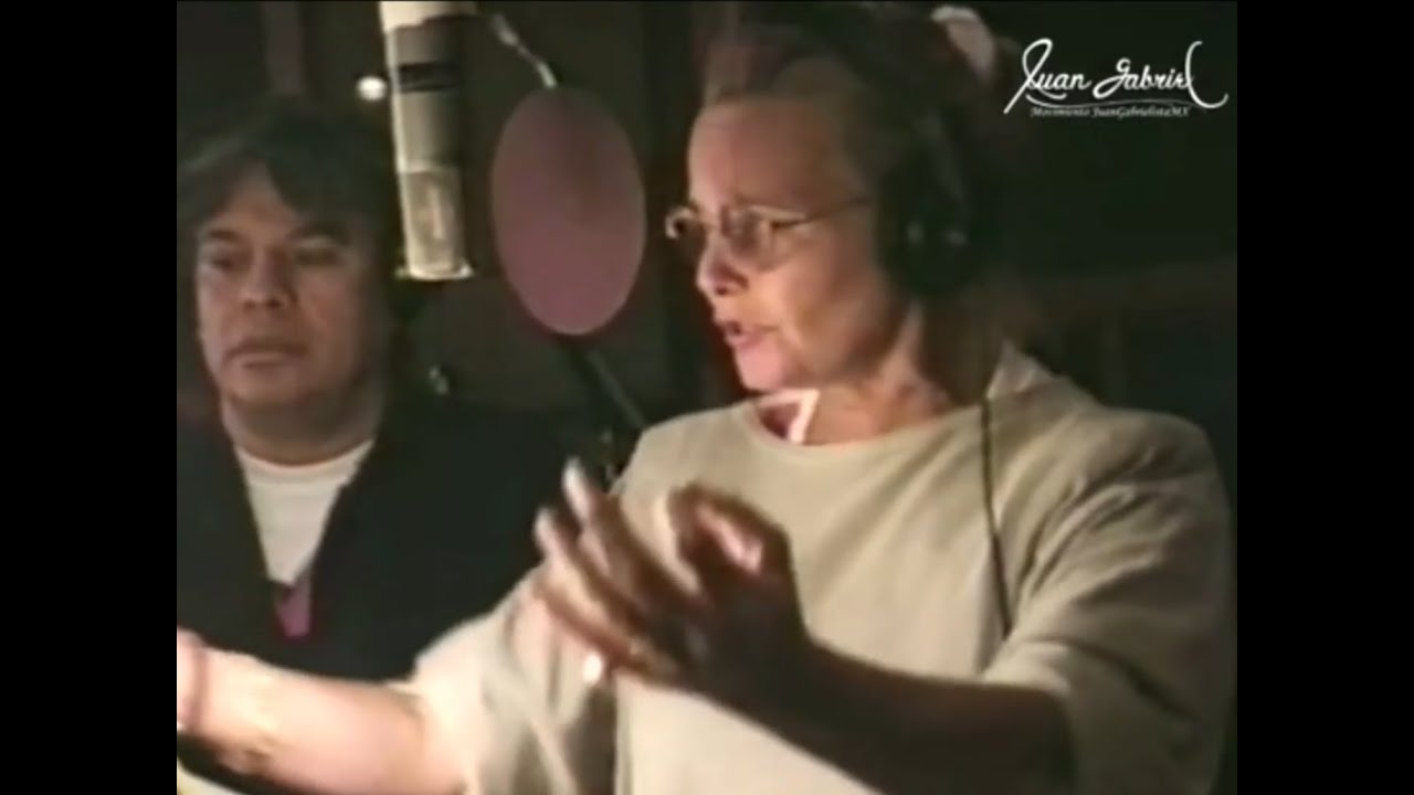Juan Gabriel y Rocio Dúrcal - Estudio de Grabación - 1996 (No Me Digas)